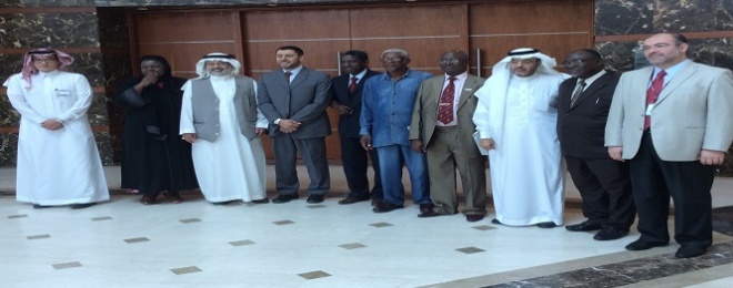 Dr. Saad M.S. Al Asiri of Saudi Commission for Health Specialties with NPMCN Team 